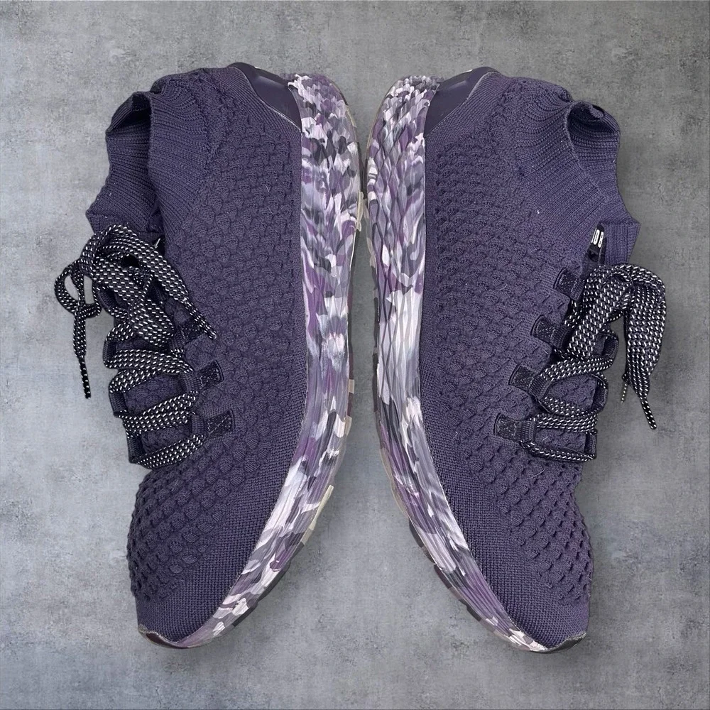 NOBULL Diamond Knit Aspire Running Shoe Womens 13.5 Mens 12 Purple Running‎